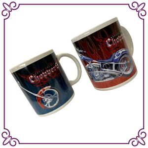Orange County Choppers TWO Coffee Mug Set 2004